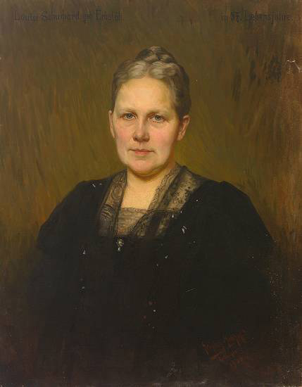 Portrait der Luise Schuchard